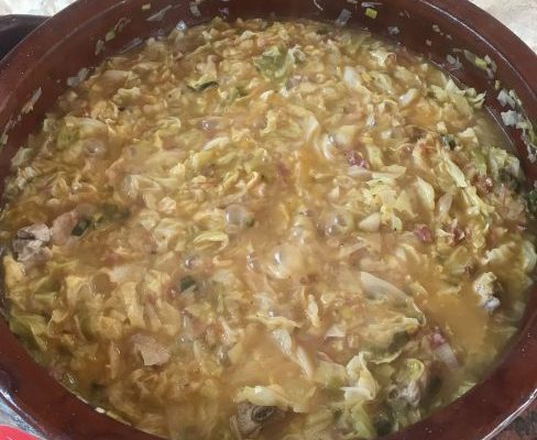 arroz con col